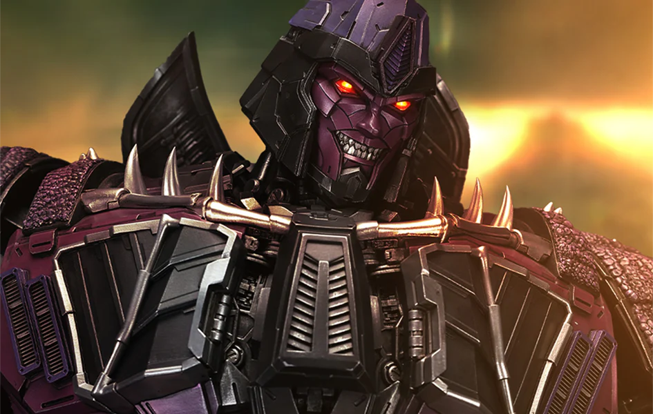 BEAST WARS TRANSFORMERS MEGATRON STATUE