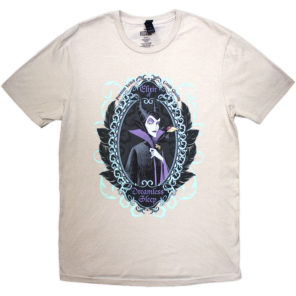 Sleeping Beauty Maleficent Dreamless Sleep Sand T-Shirt