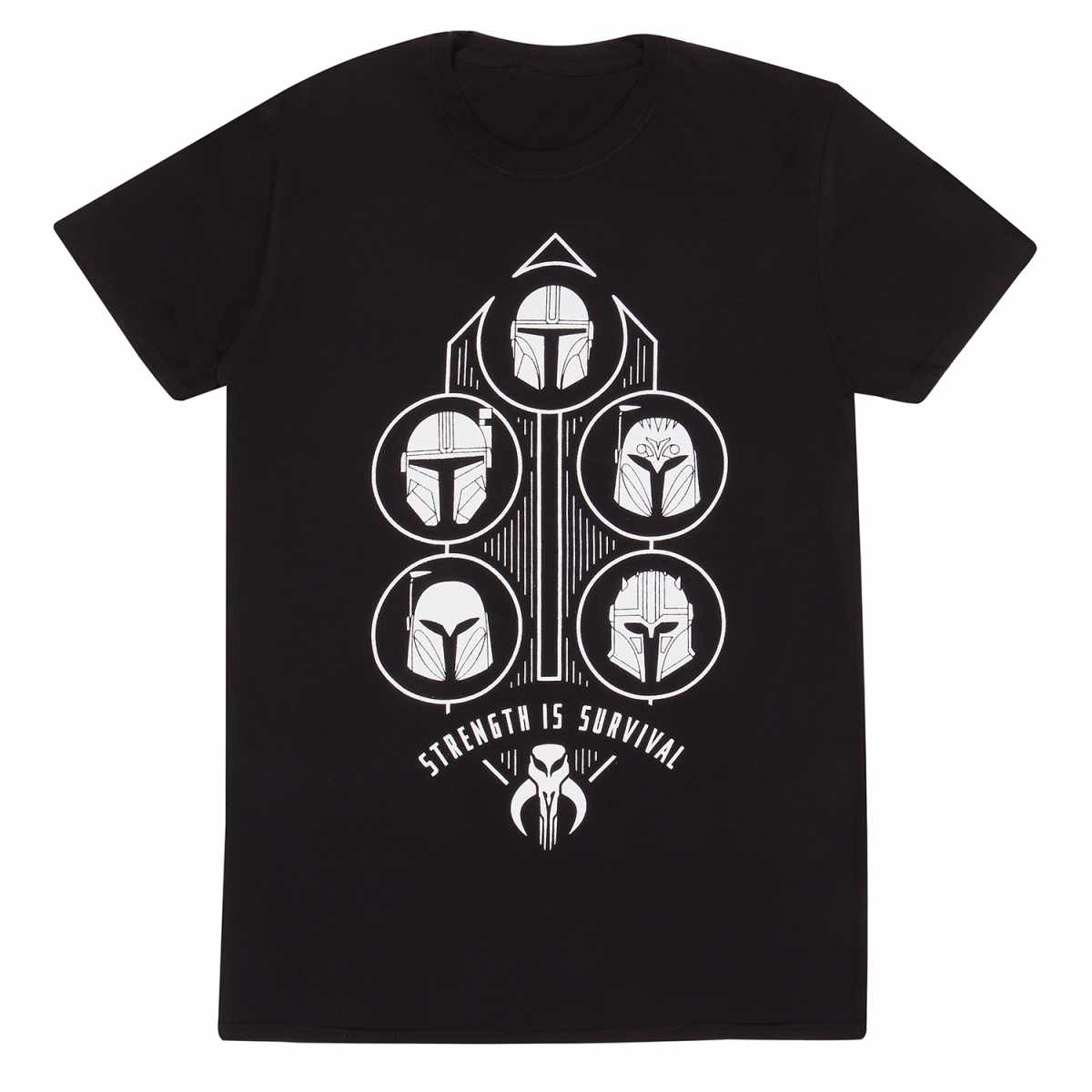 Star Wars Mandalorian Strength Is Survival T-Shirt