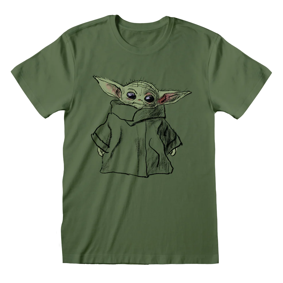 Star Wars The Mandalorian Grogu Pose T-Shirt