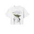 STAR WARS THE MANDALORIAN THE CHILD SKETCH CROPPED T-SHIRT