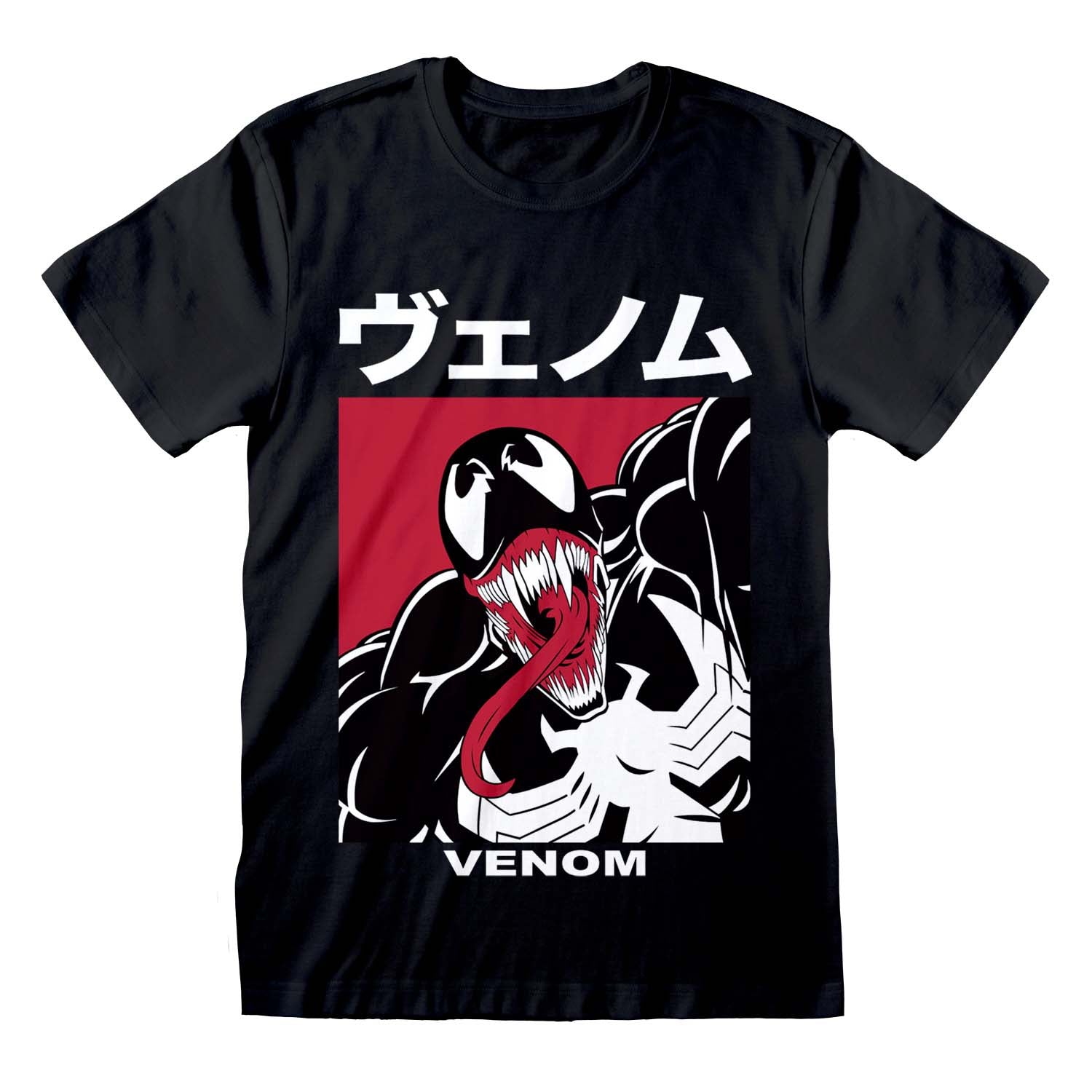 Marvel Comics Spider-man Venom Japanese T-Shirt