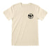 MARVEL COMICS CAPTAIN MARVEL LINOCUT FRONT AND BACK PRINT T-SHIRT