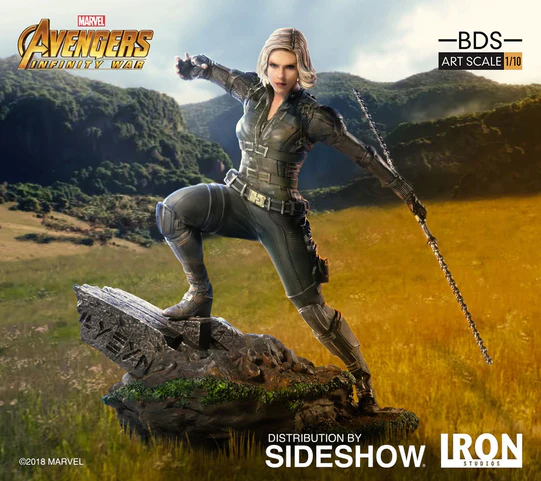 AVENGERS INFINITY WAR 1/10 BLACK WIDOW BDS ART SCALE