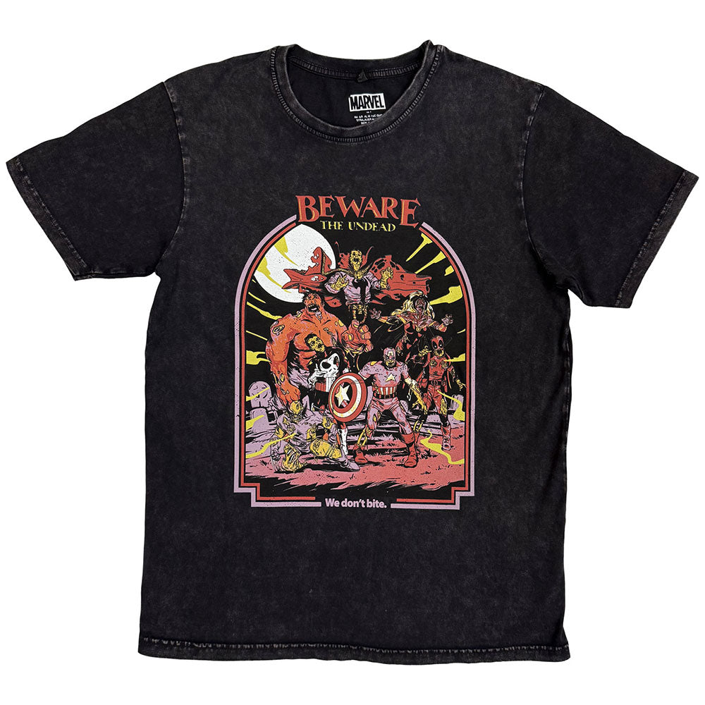 Marvel Comics We Don't Bite Black T-Shirt