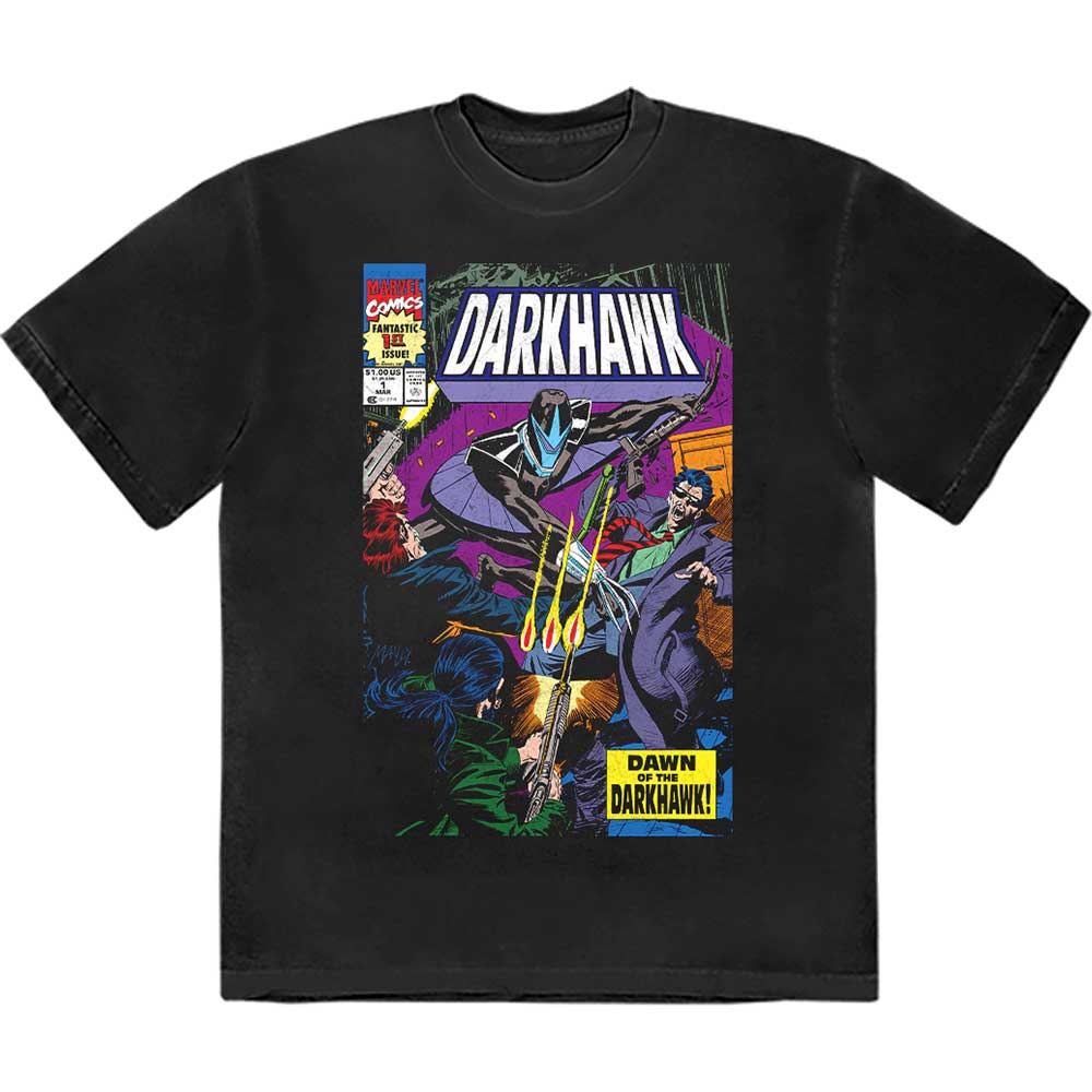 MARVEL COMICS DARKHAWK COMIC COVER T-SHIRT