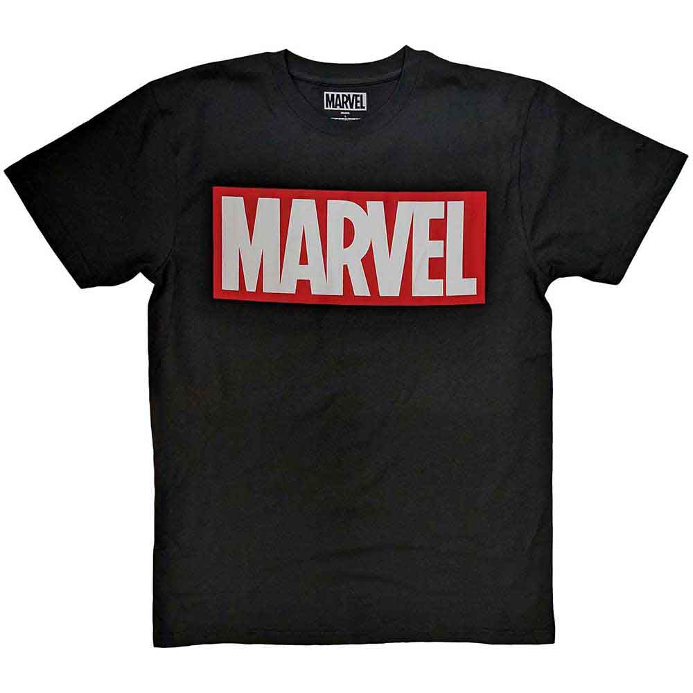 MARVEL COMICS BOX LOGO T-SHIRT
