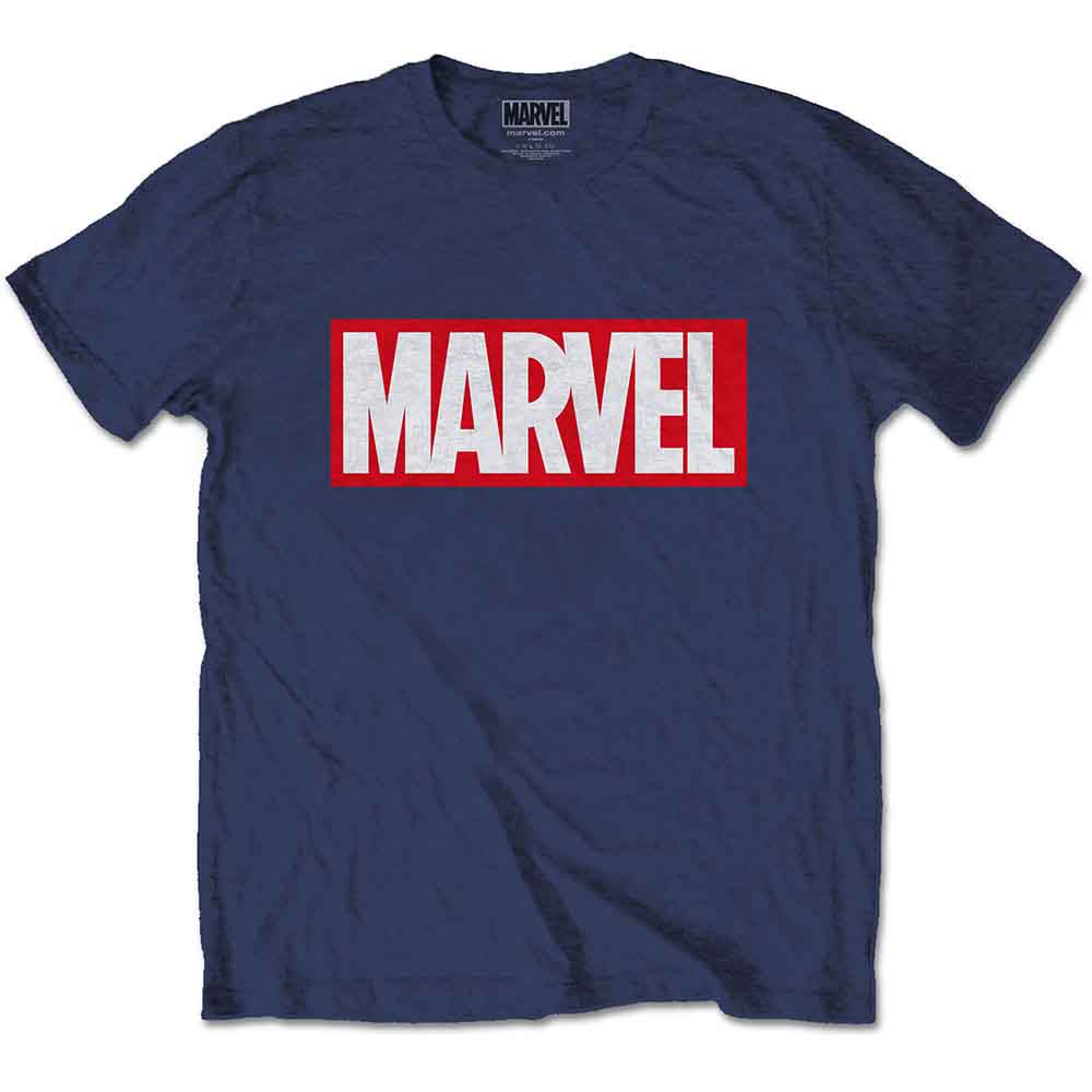 MARVEL COMICS MARVEL BOX LOGO T-SHIRT