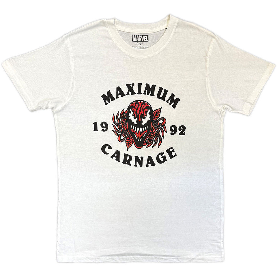 Marvel Comics Maximum Carnage White T-Shirt