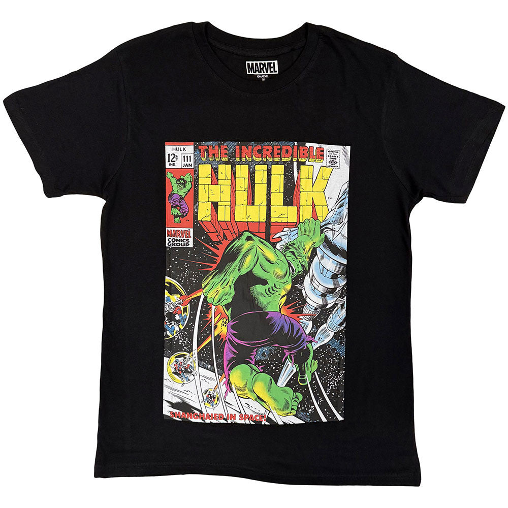Marvel Comics Hulk In Space Black T-Shirt