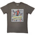 Marvel Comics Amazing Spider-Man Comic Background Charcoal Grey T-Shirt