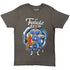 Marvel Comics Fantastic Four Portrait Charcoal Grey T-Shirt