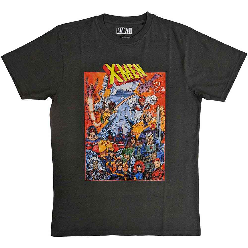 MARVEL COMICS  X-MEN FULL CHARACTERS T-SHIRT