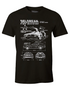 Back to the Future Delorean Blueprint T-shirt