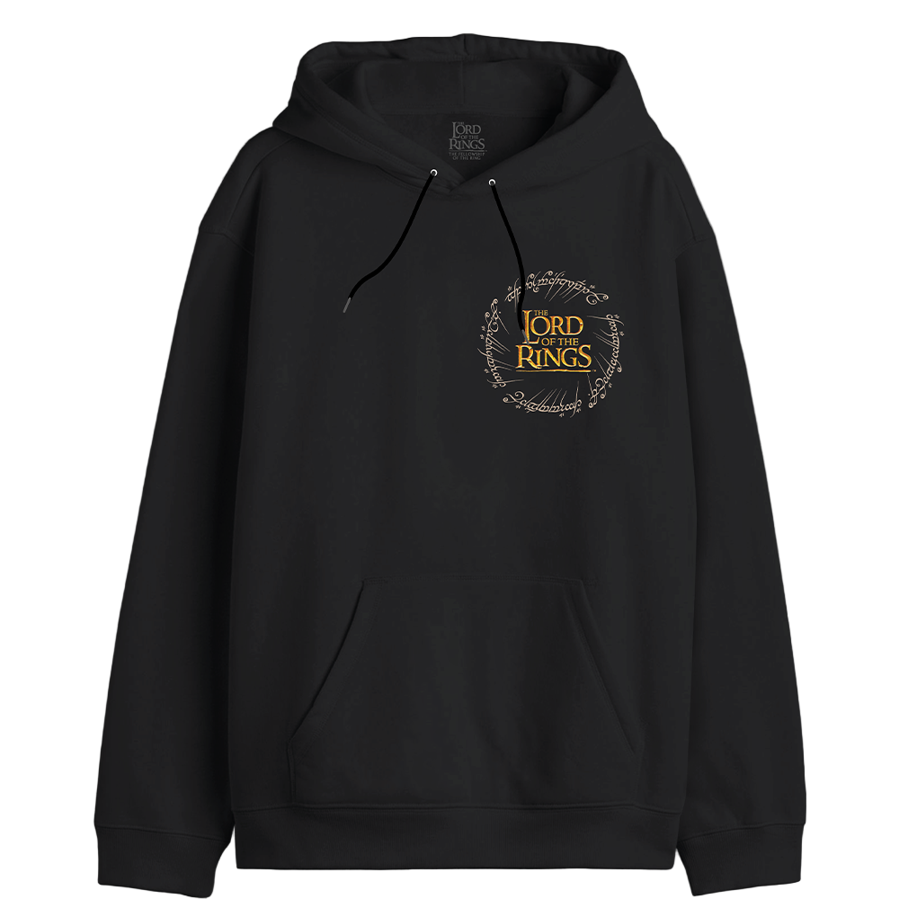 Lord of the Rings Middle Earth Map Hoodie