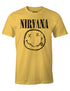 Nirvana Grunge Smiley Logo T-Shirt