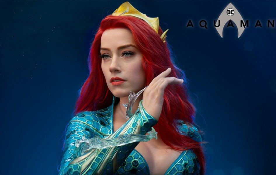 AQUAMAN MERA 1:1 LIFE SIZE BUST