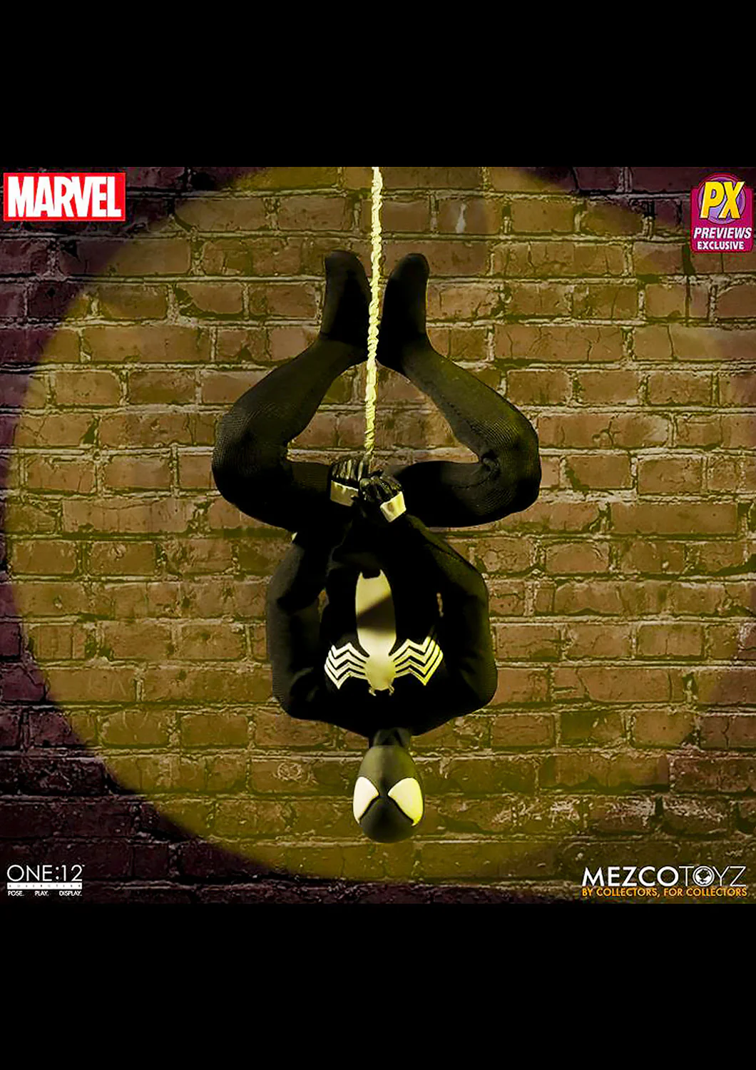 SPIDERMAN BLACK VERSION PX 1/12 COLLECTIVE