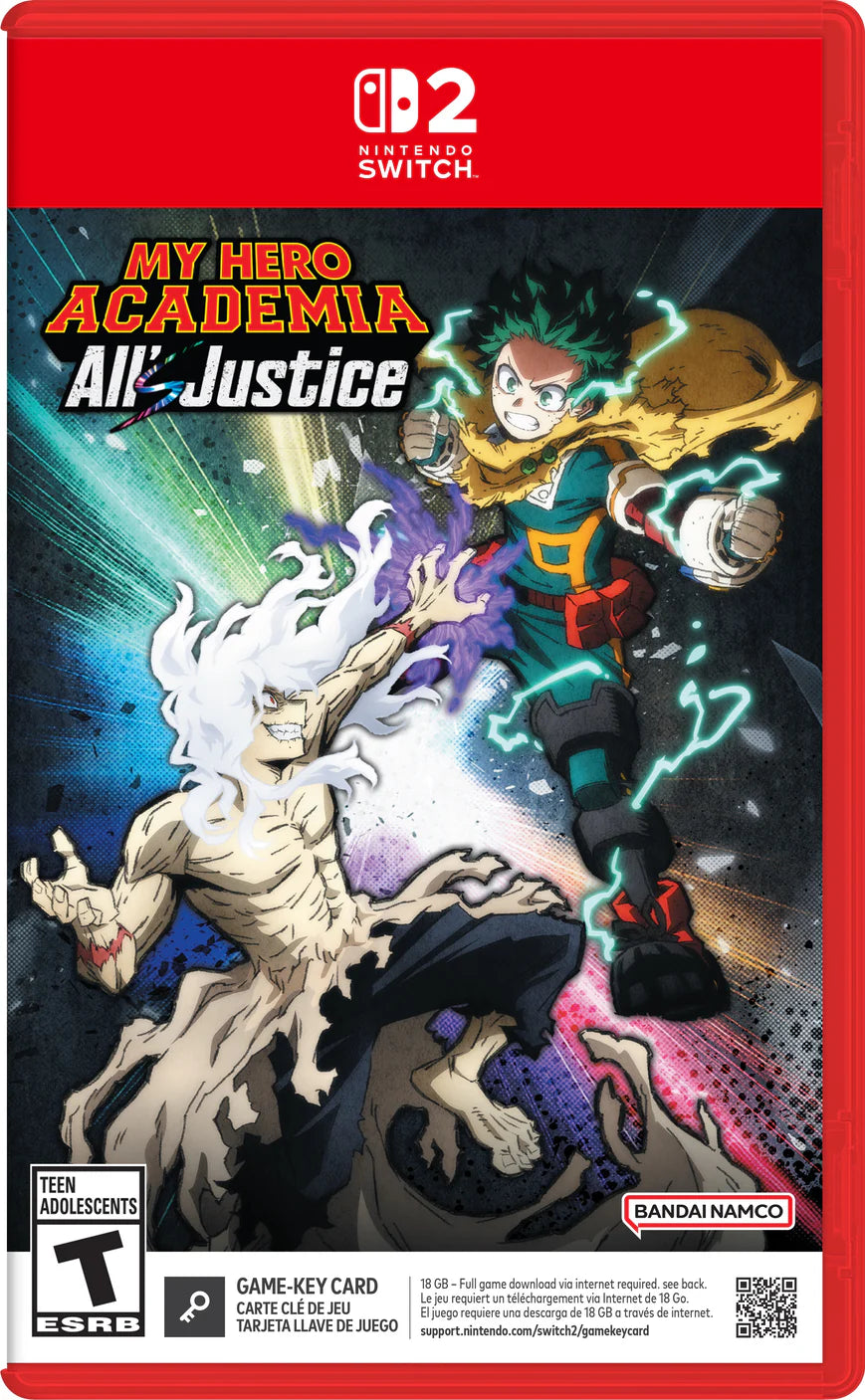 My Hero Academia All's Justice [Game-Key Card] Nintendo Switch 2