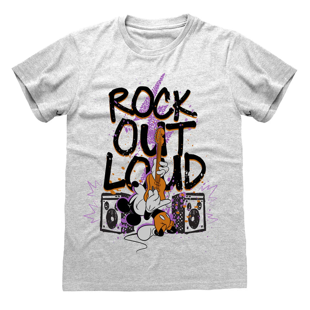 DISNEY MICKEY MOUSE ROCK OUT LOUD T-SHIRT