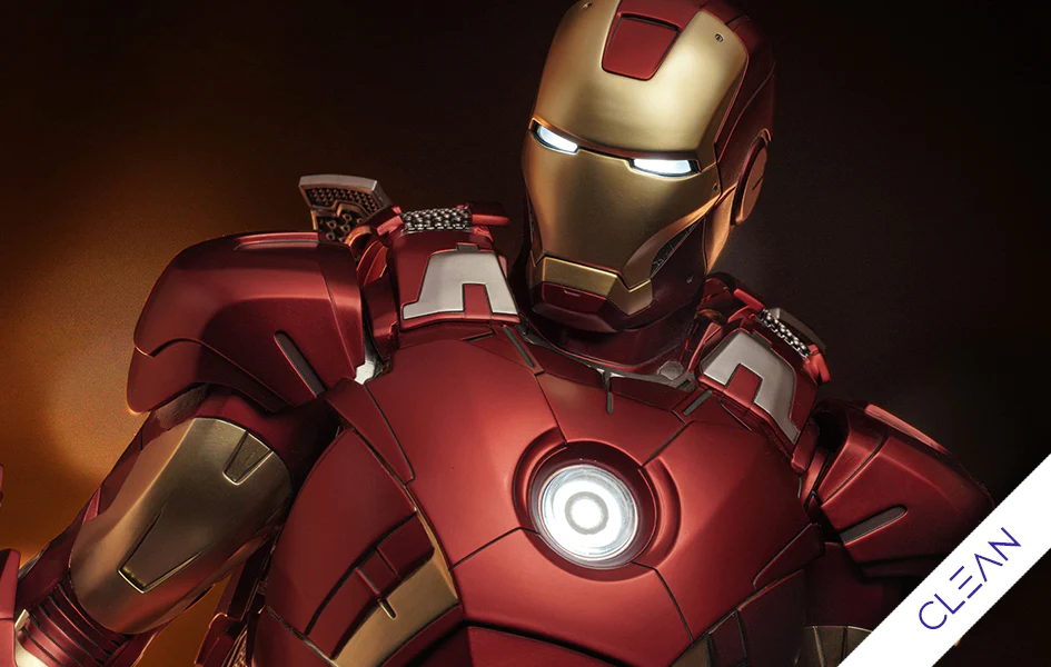 IRON MAN MARK 7 CLEAN 1/3 SCALE STATUE