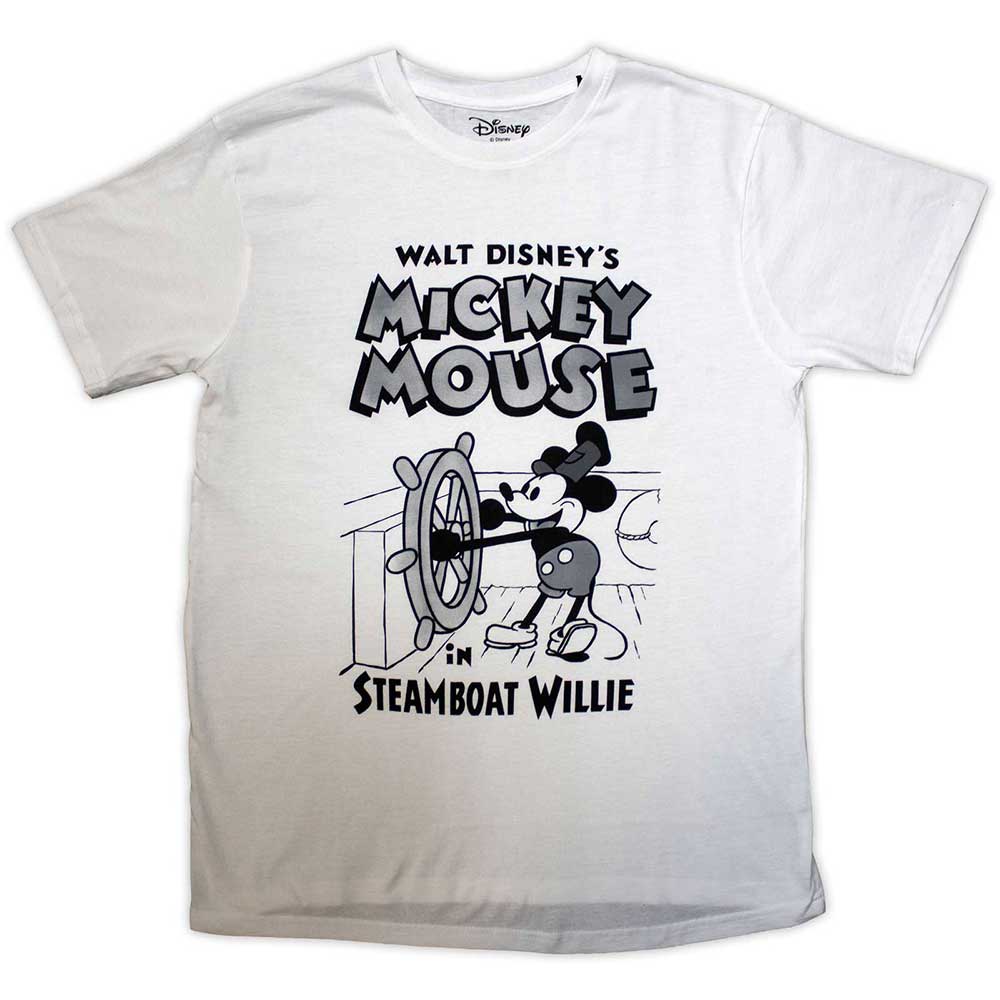 MICKEY MOUSE STEAMBOAT WILLIE T-SHIRT