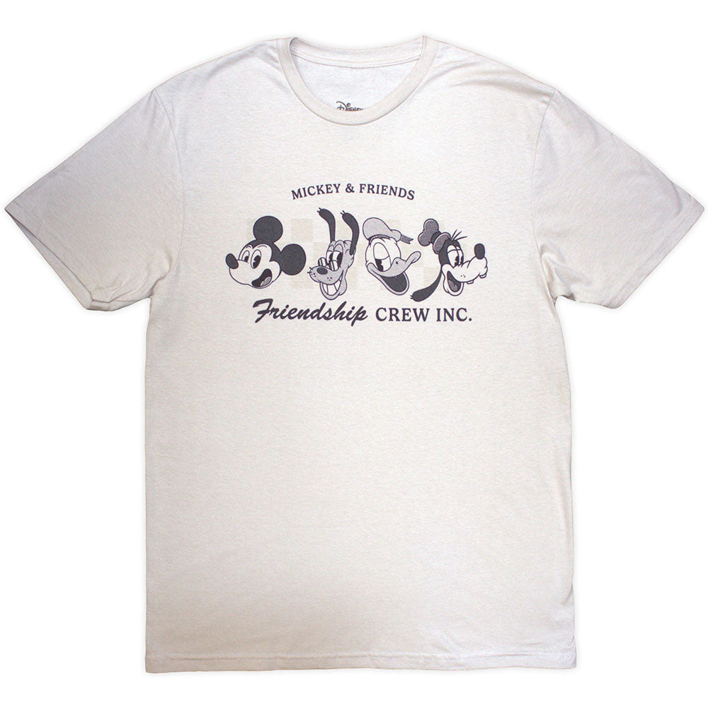 Disney MM Friendship Crew Inc Natural T-Shirt