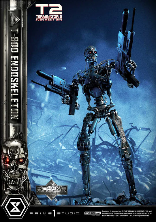 PRIME 1 STUDIO TERMINATOR 2 JUDGMENT DAY T-800 ENDOSKELETON DELUXE VERSION