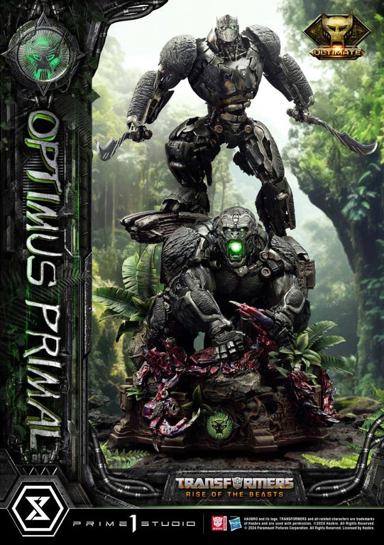 PRIME 1 STUDIO TRANSFORMERS RISE OF THE BEASTS FILM OPTIMUS PRIMAL ULTIMATE VERSION