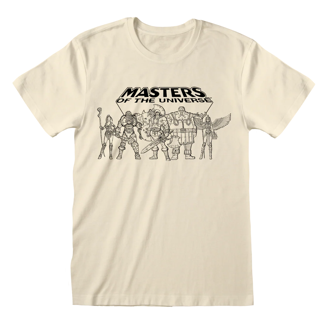 MASTERS OF THE UNIVERSE HEROES GROUP T-SHIRT