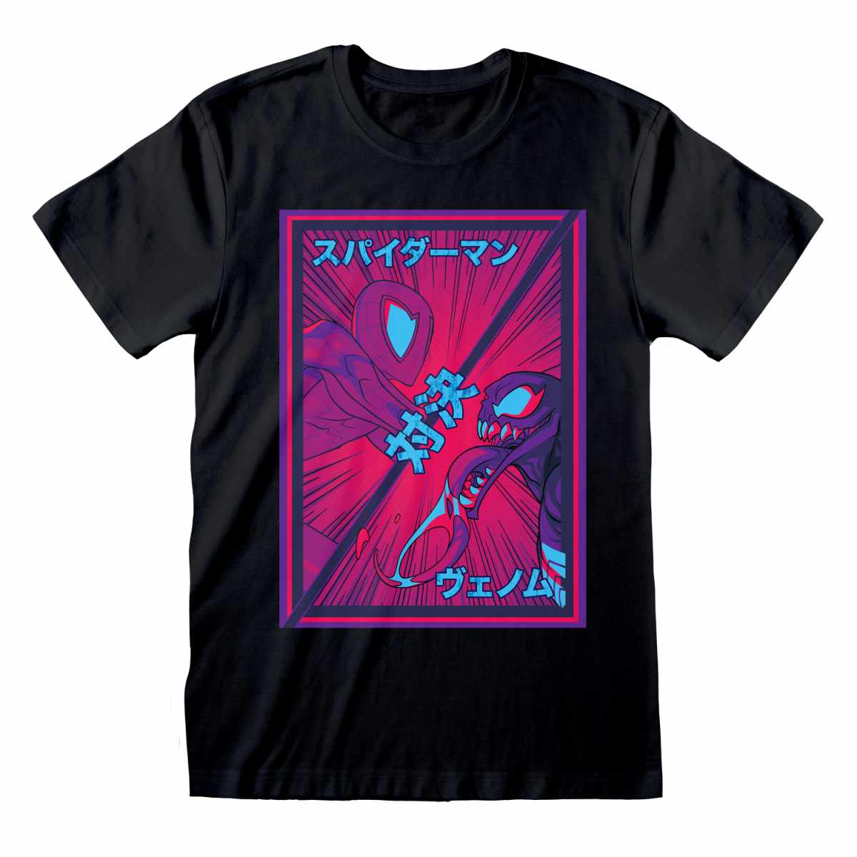 Marvel Comics Spiderman Spiderman VS Venom T-Shirt