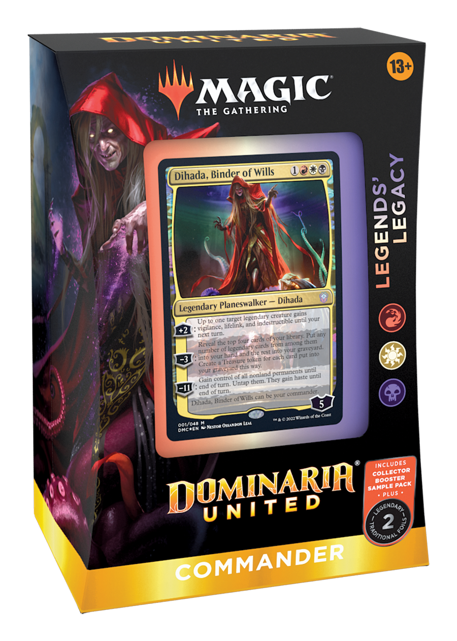 Magic: The Gathering Dominaria United Commander Deck Legends Legacy