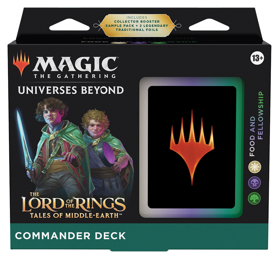 Magic: The Gathering The Lord of the Rings Tales of Middle-earth Commander Deck Food and Fellowship