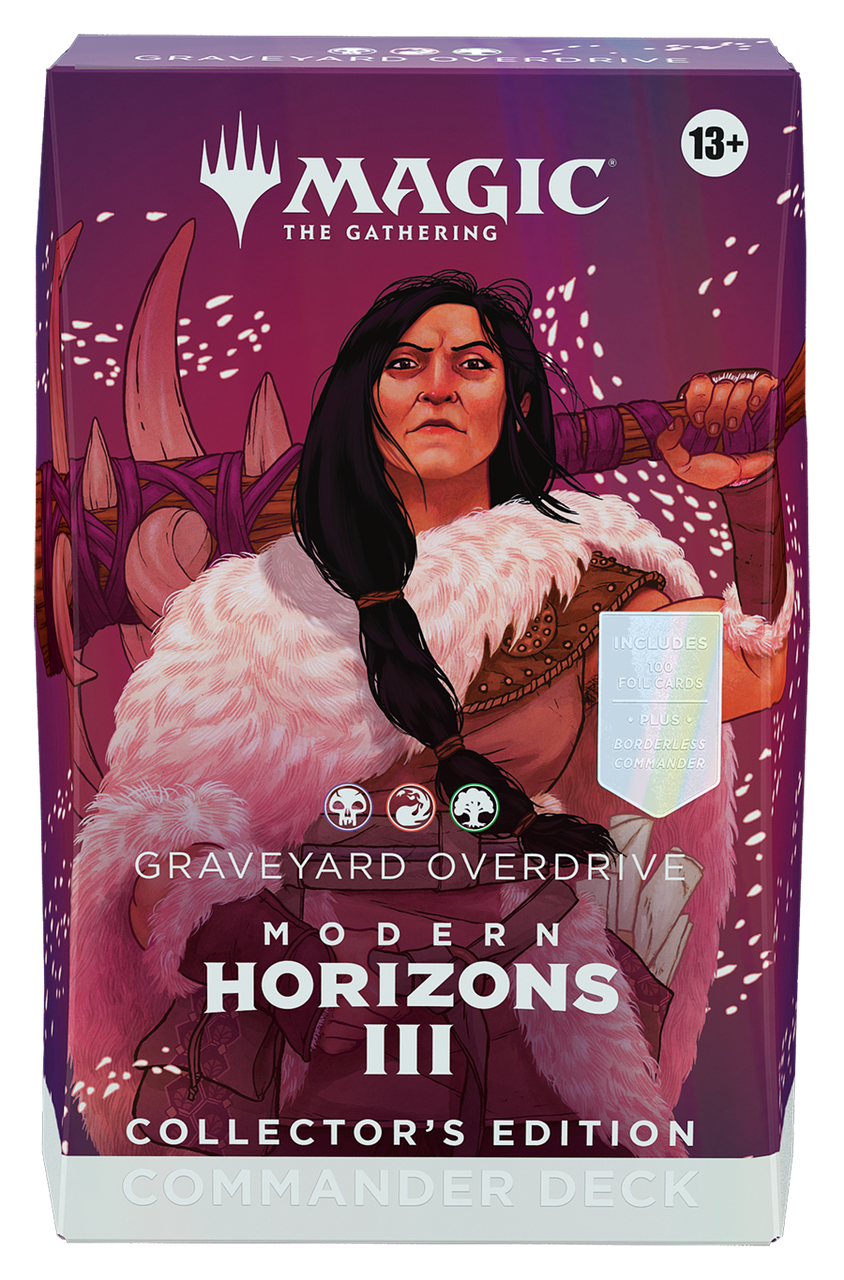 Magic: The Gathering Modern Horizons 3 Commander Deck Collector's Edition Graveyard Overdrive