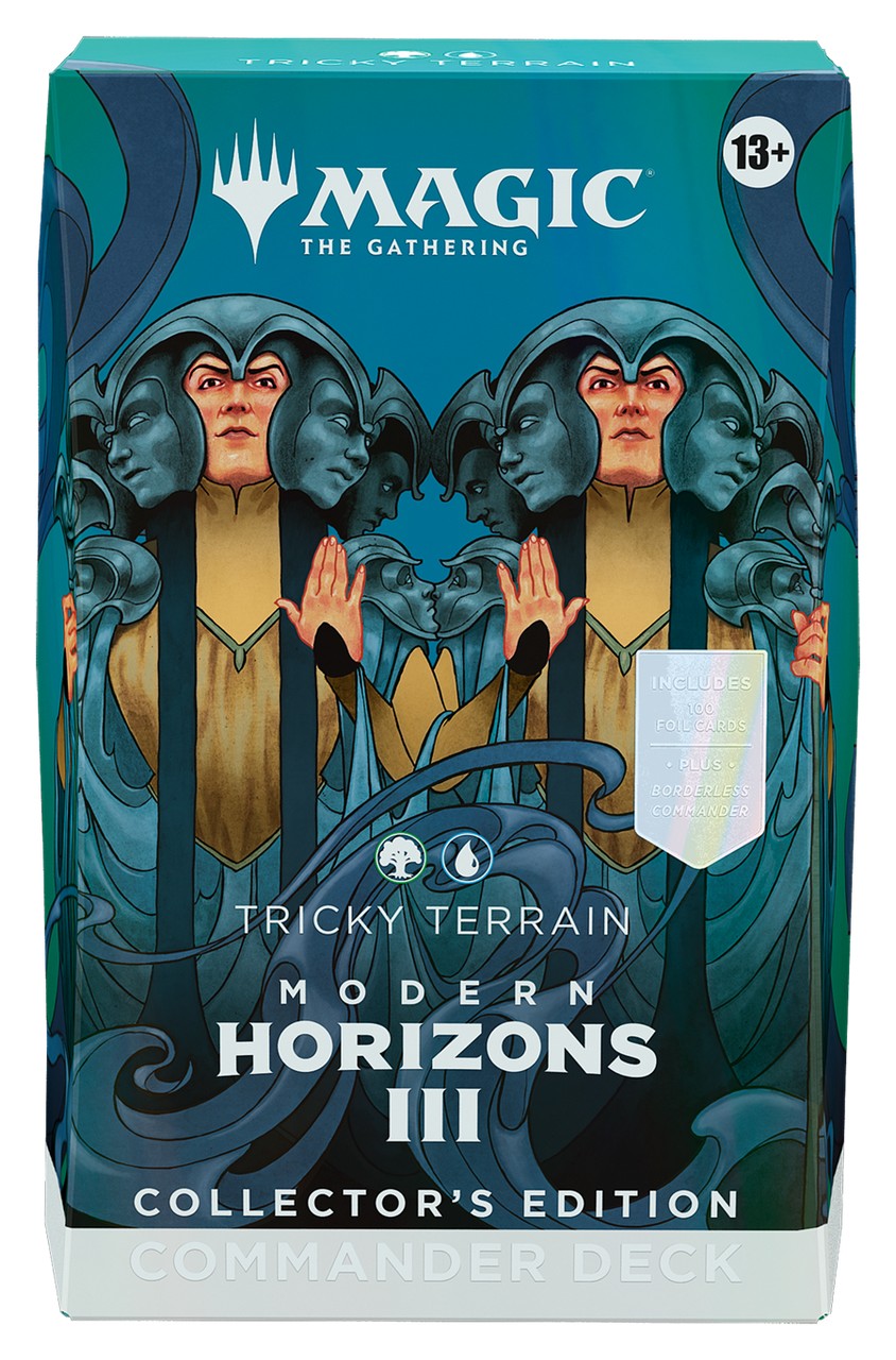 Magic: The Gathering Modern Horizons 3 Commander Deck Collector's Edition Tricky Terrain