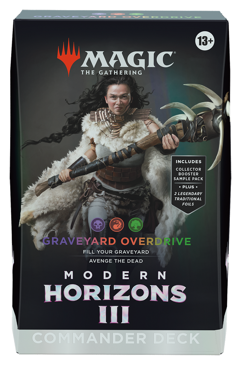 Magic: The Gathering Modern Horizons 3 Commander Deck Graveyard Overdrive