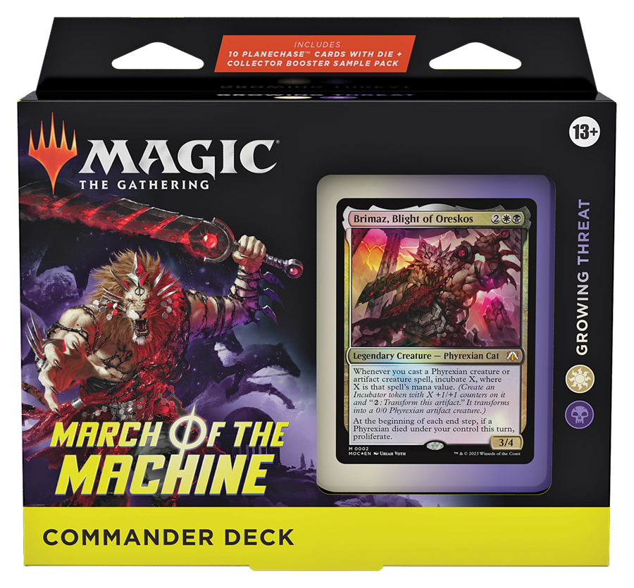 Magic: The Gathering March of the Machine Commander Deck Growing Threat