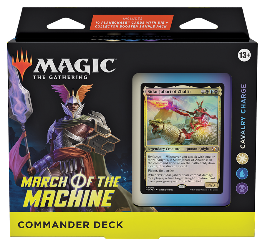 Magic: The Gathering March of the Machine Commander Deck Cavalry Charge
