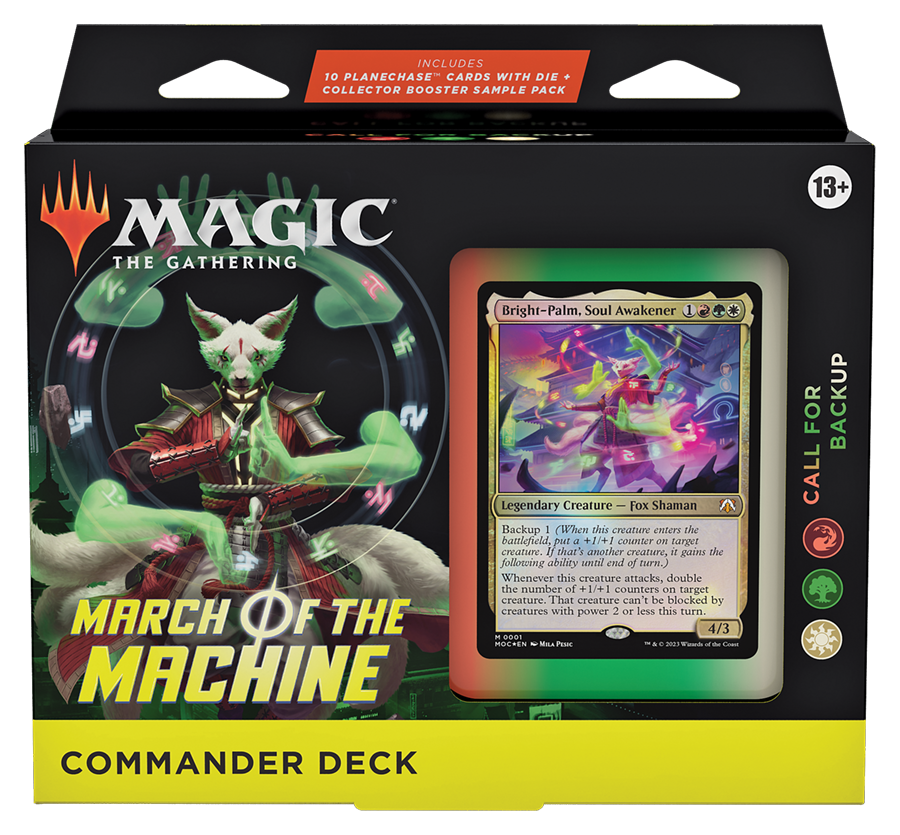 Magic: The Gathering March of the Machine Commander Deck Call for Backup