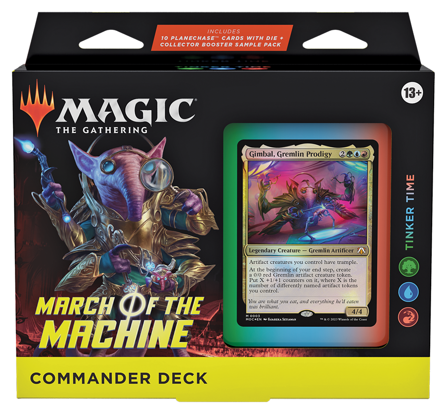 Magic: The Gathering March of the Machine Commander Deck Tinker Time