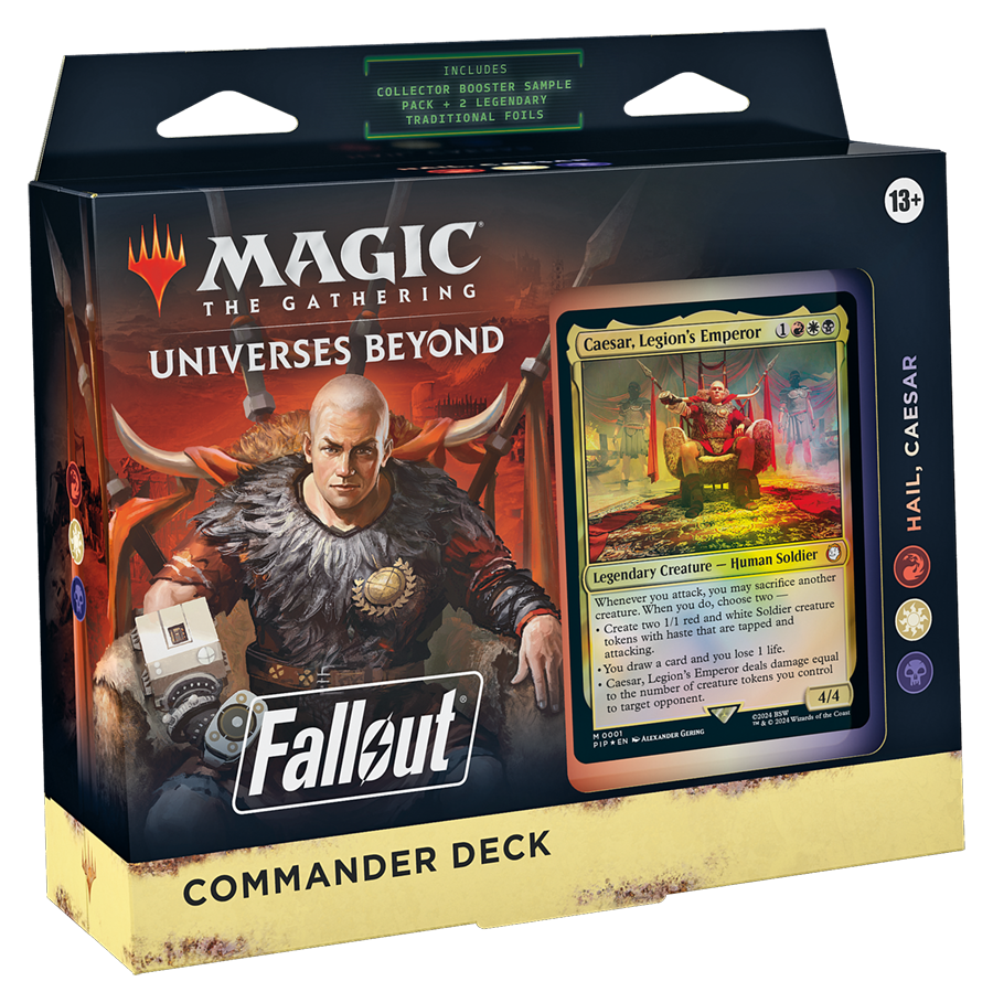 Magic The Gathering Fallout Commander Deck Hail Caesar