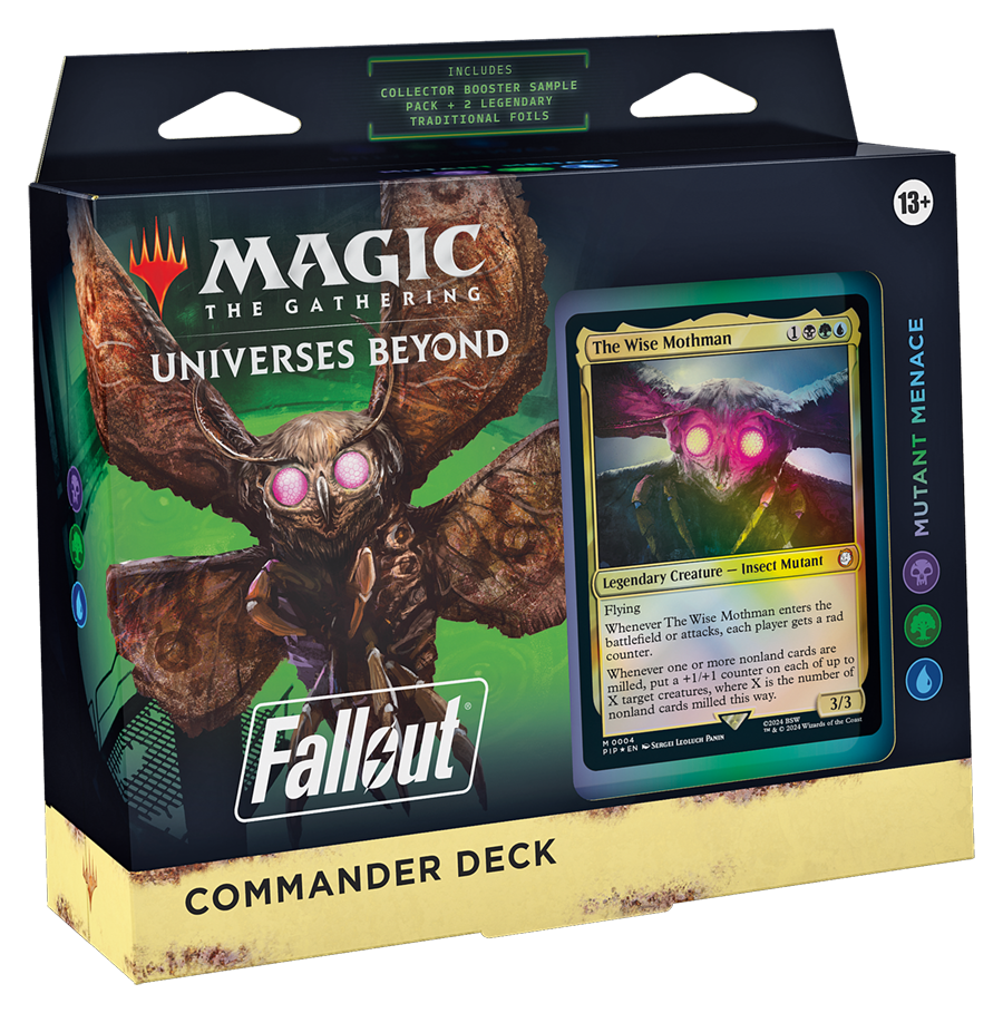 Magic The Gathering Fallout Commander Deck Mutant Menace