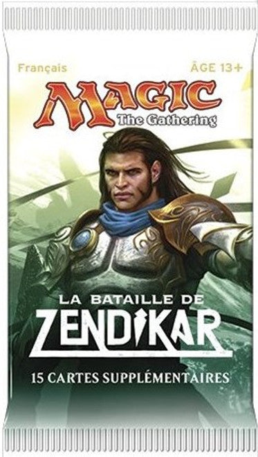 Battle for Zendikar Booster Pack French Language