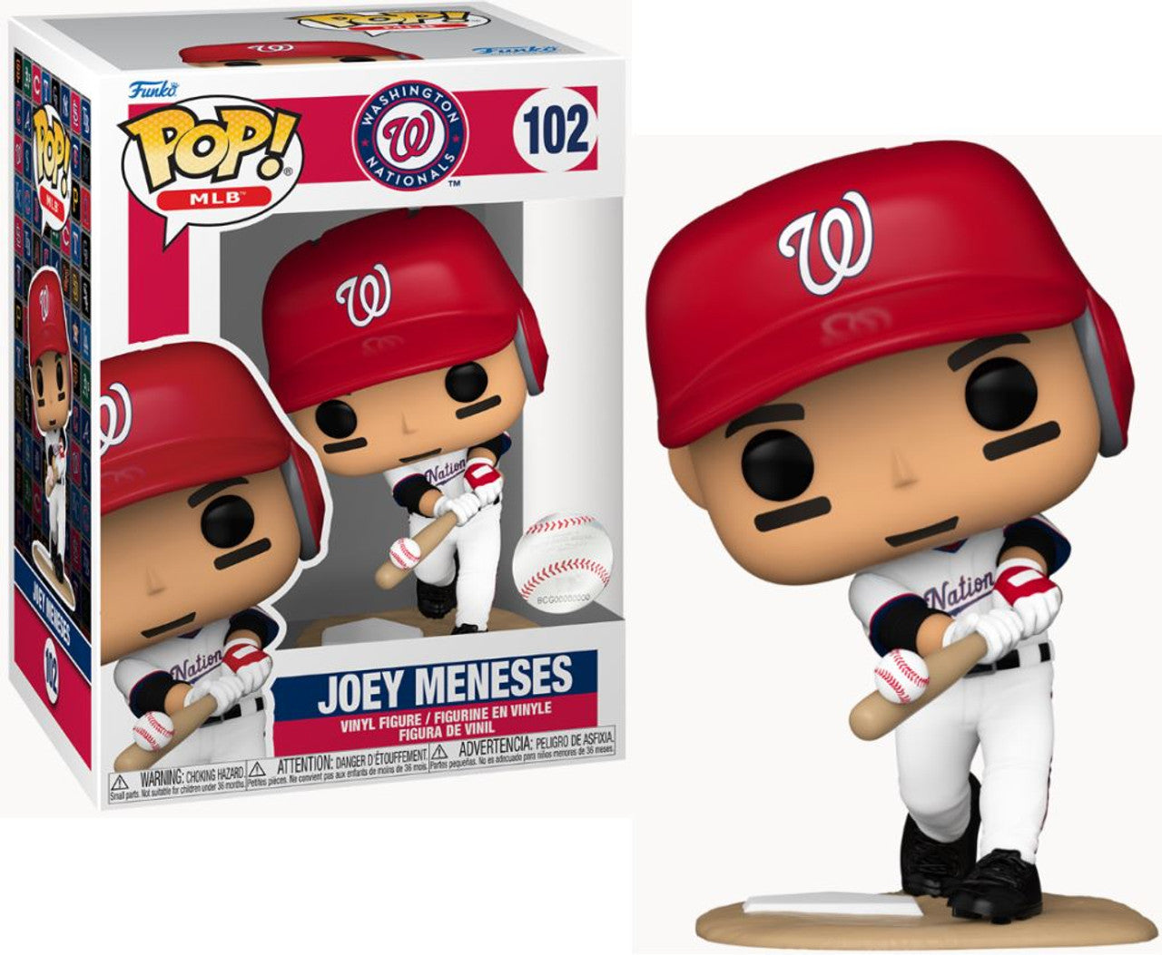 MLB Pop! Series 8 Joey Meneses Washington Nationals
