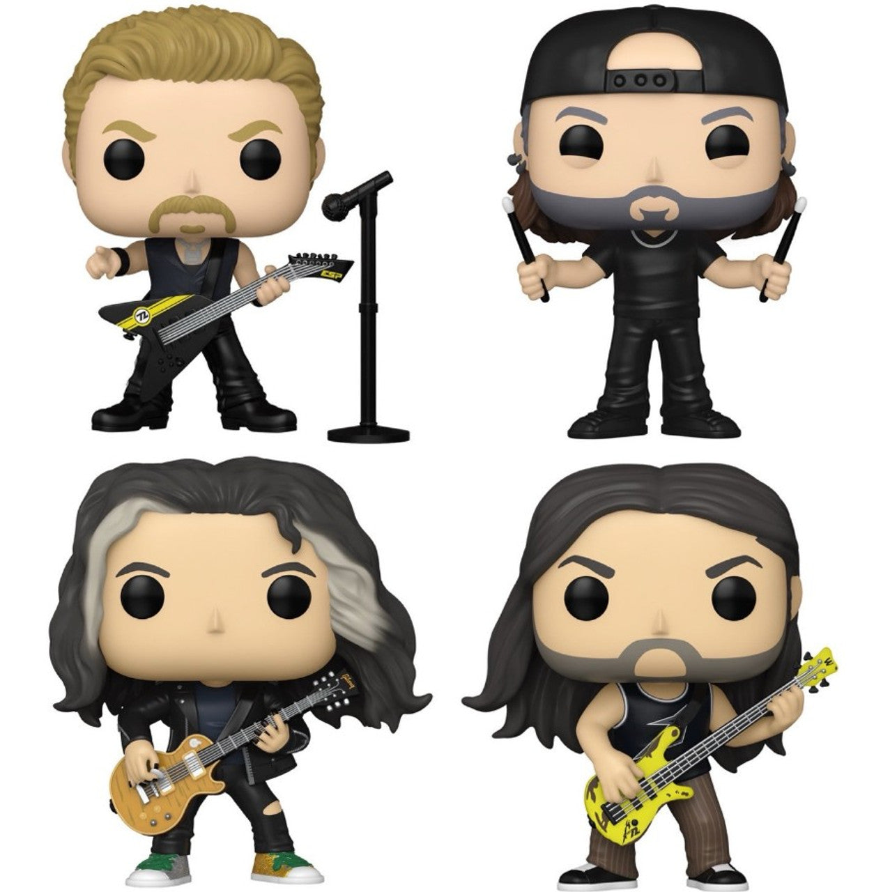 Pop! Rocks Complete Set 4 Metallica 72 Seasons