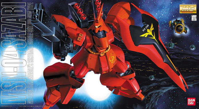 Gundam Char's Counterattack 1/100 Neo Zeon Newtype Mobile Suit Msn-04 Sazabi