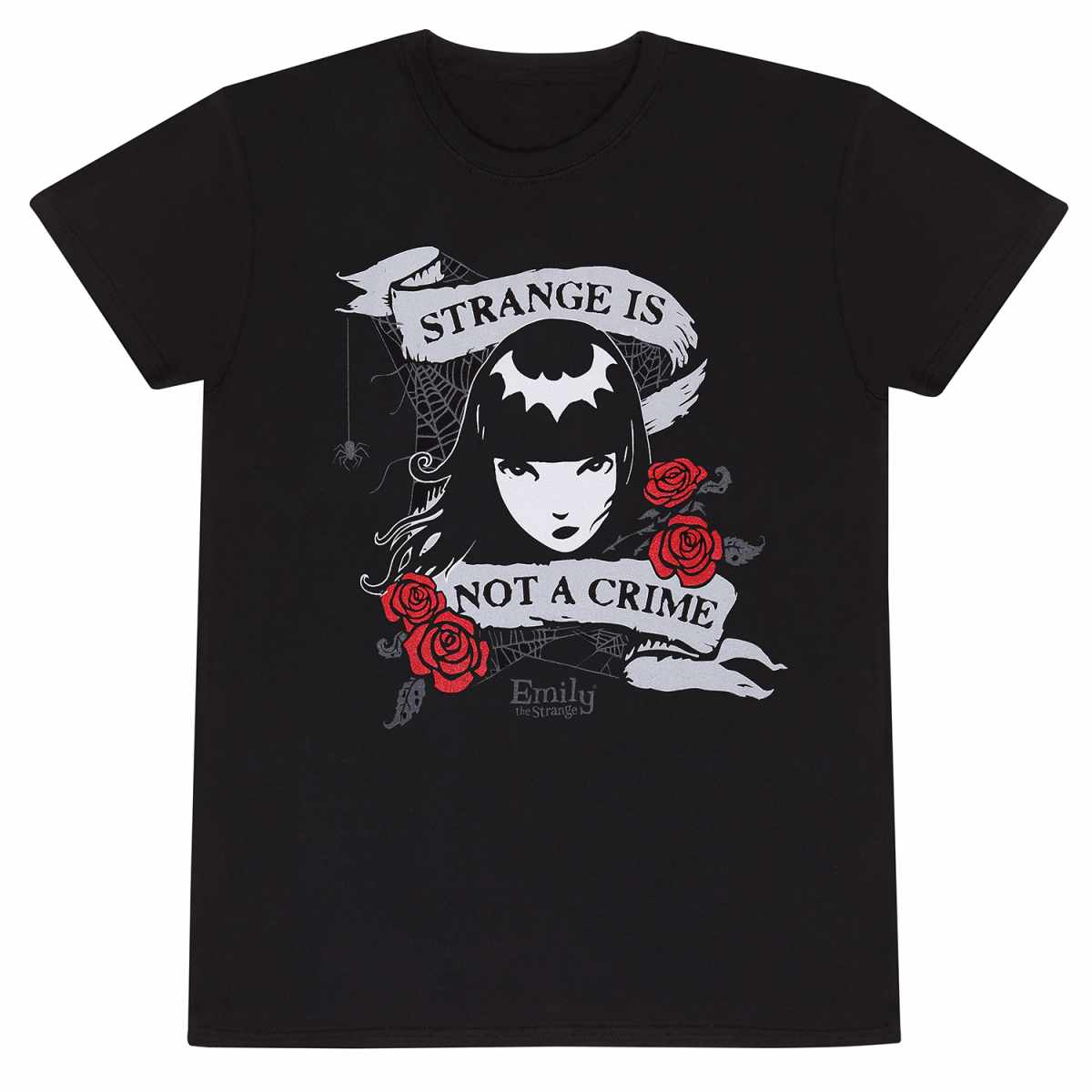 Emily The Strange Not A Crime T-Shirt