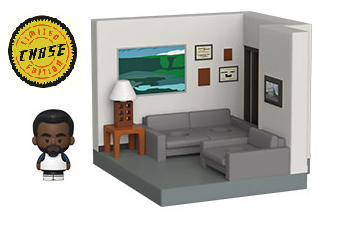 Mini Moments The Office Darryl Philbin Vinyl Figure With Diorama