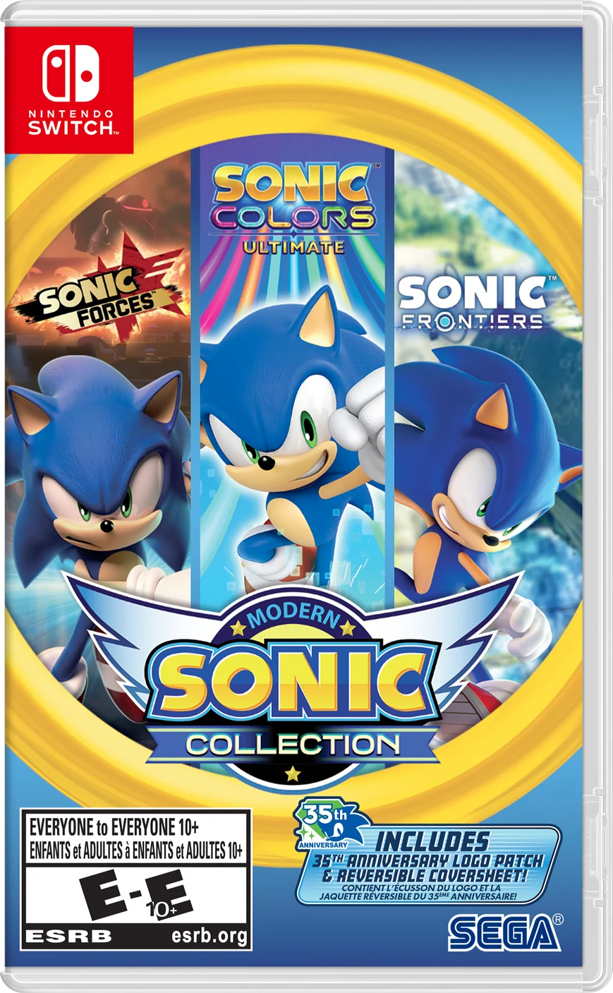 Modern Sonic Collection Nintendo Switch