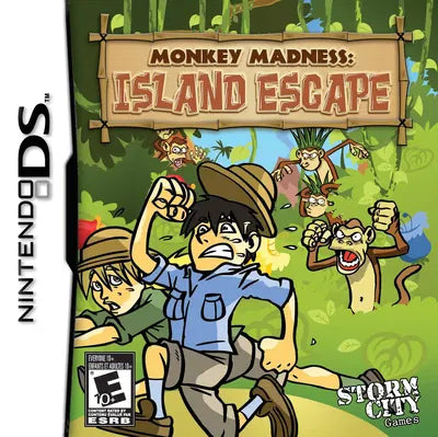Monkey Madness Island Escape Nintendo DS